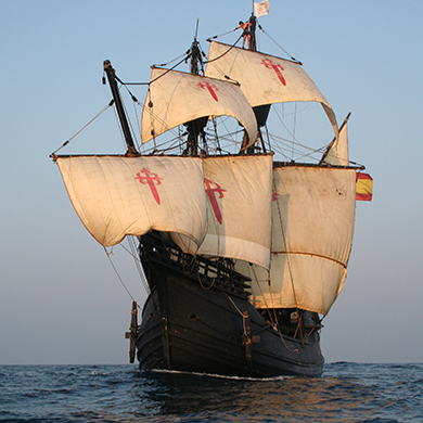 Nao Victoria en Roquetas de Mar
